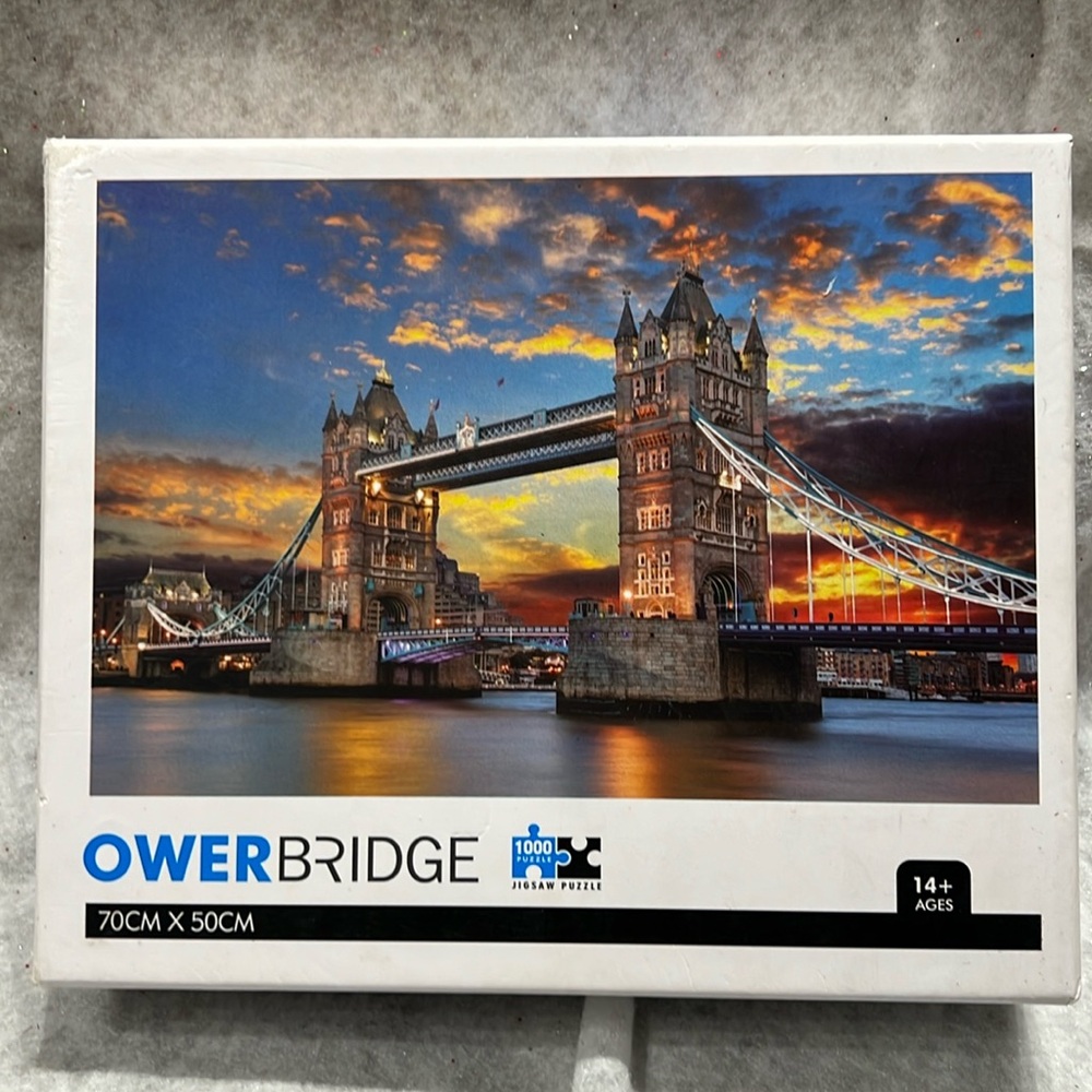 Jigsaw Puzzles Tower Bridge in London 1000 SALE🔴3/$25!
